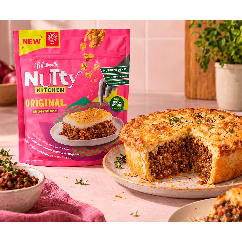 image 1 of Whitworths Nutty Kitchen Original Super Mince 200g