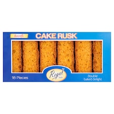 Regal Soonfi Cake Rusks 18 Pieces 370G