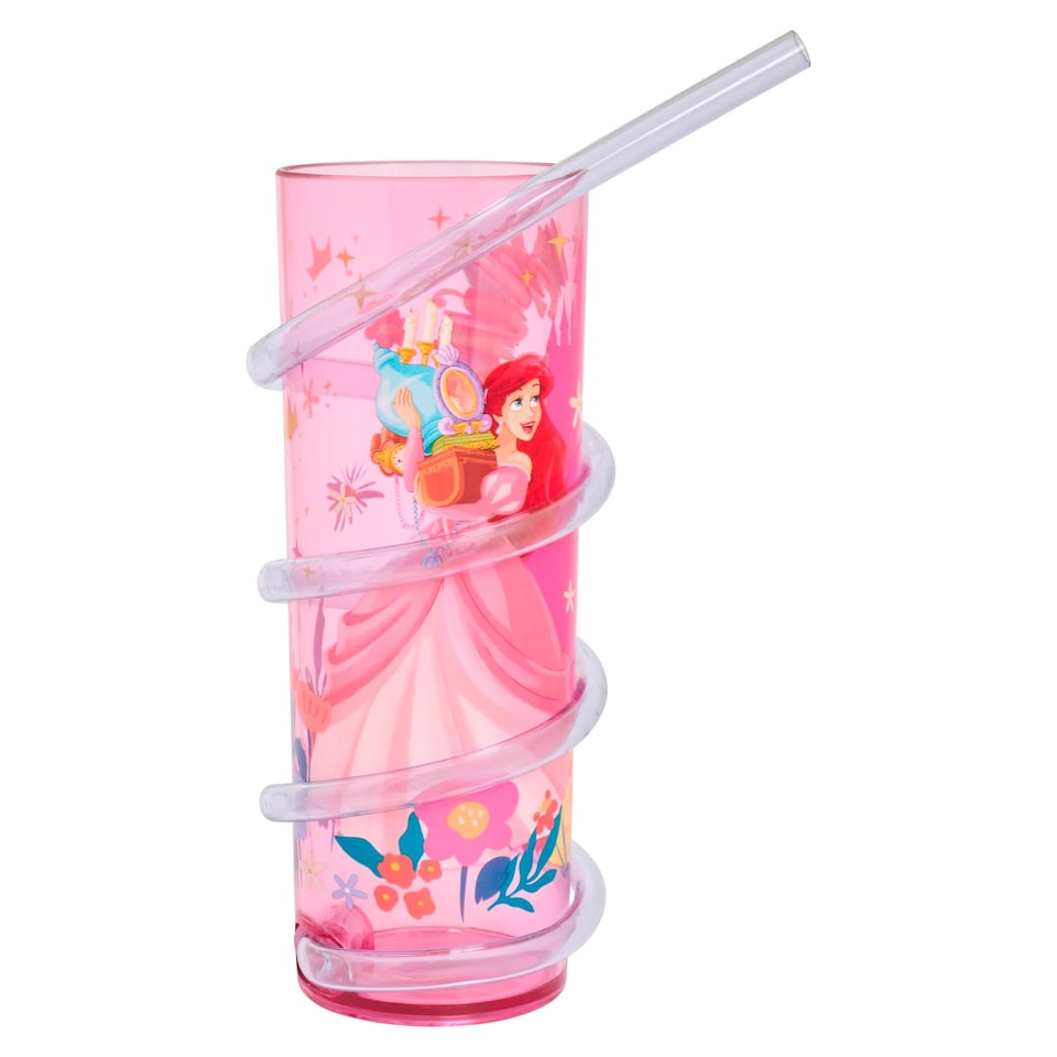 image 1 of Disney Princess swirly straw