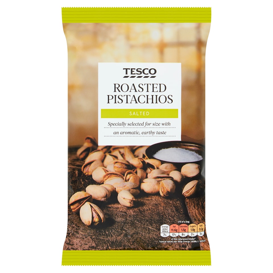 Tesco Roasted Pistachios - Salted 300g