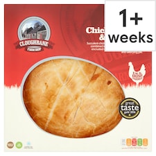 Cloughbane Farm Chicken, Ham Leek Pie 650G