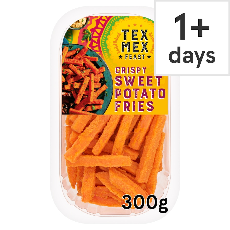 Tex Mex Feast Crispy Sweet Potato Fries 300g