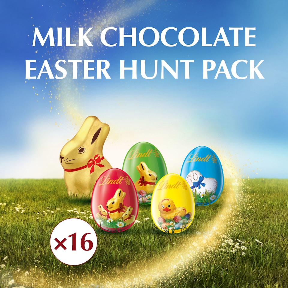image 1 of Lindt Gold Bunny Hunt Pack 160G
