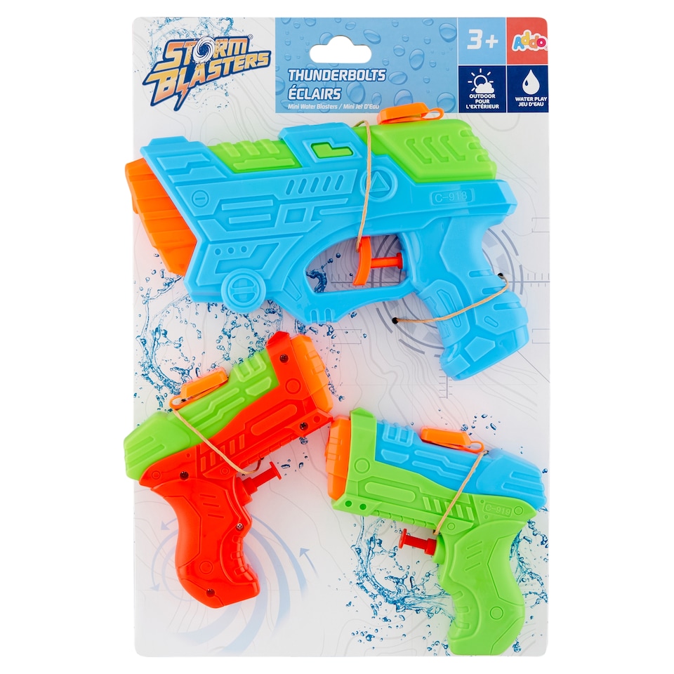 Addo Storm Blasters Thunderbolts Mini Water Blasters
