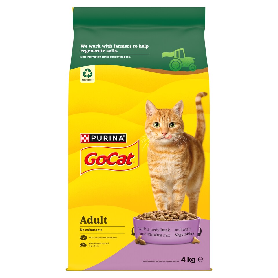 image 1 of Go Cat Adult Chicken & Duck 4Kg