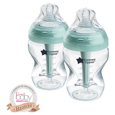 Tommee Tippee Closer To Nature Anti Colic Bottles 260Ml X2