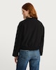 image 4 of The F&F Edit Ribbed Collar Buttoned Jacket in Black