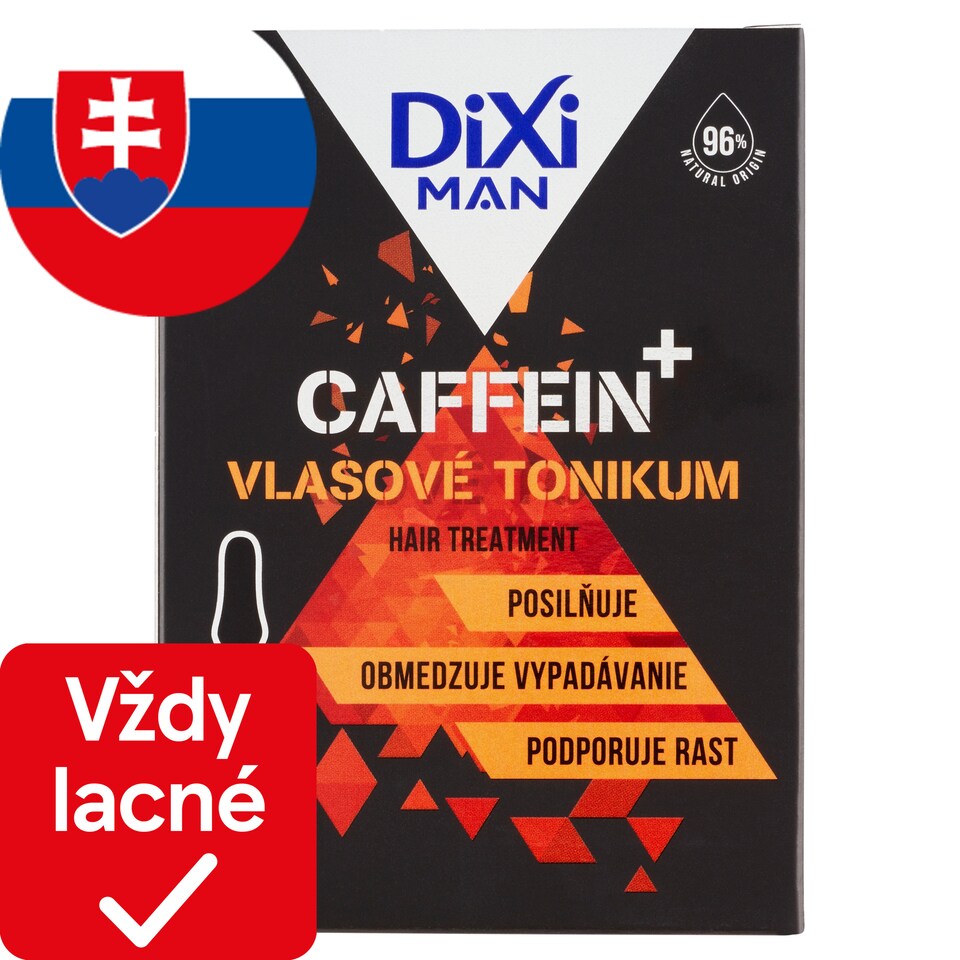 obrázok 1 z Dixi Man Caffein+ vlasové tonikum 7 x 10 ml