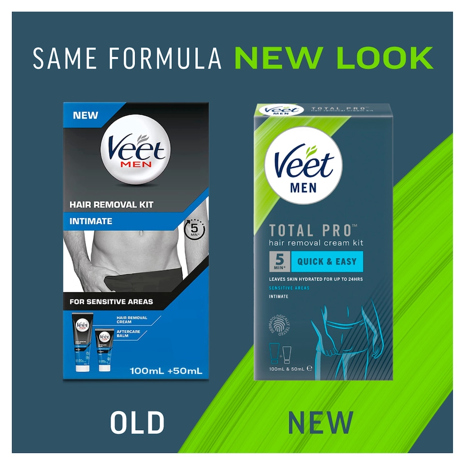 image 1 of Veet Men Intimate Hair Removal Kit