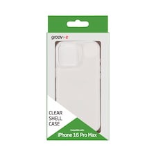 GROOV-E IPHONE 16 PRO MAX CLEAR CASE