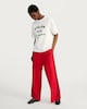 image 2 of F&F Boyfriend Fit Atelier Paris Slogan T-Shirt in White