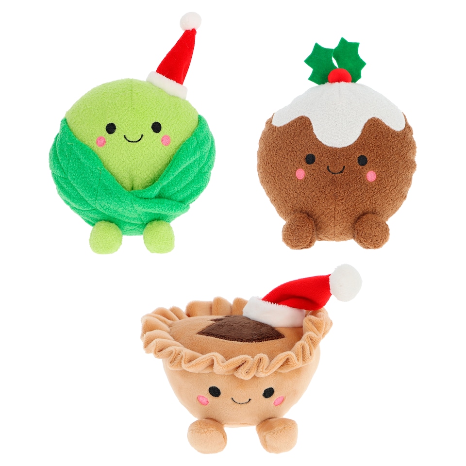 Keel Toys Christmas Food Plush Assortment