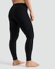 image 3 of F&F Ribbed Soft Touch Thermal Leggings in Black