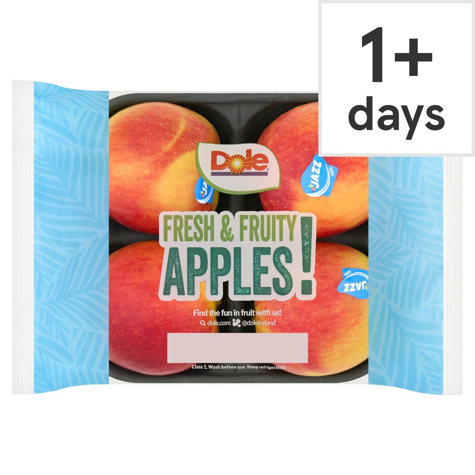 Dole Fresh and Fruity Apples 4 Pack