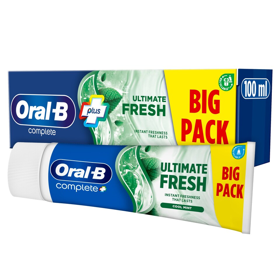 image 1 of Oral-B Complete Extra Fresh Mouthwash Toothpaste 100Ml