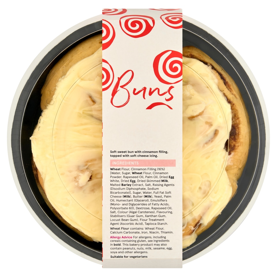 Tesco Cinnamon Tear & Share Bun