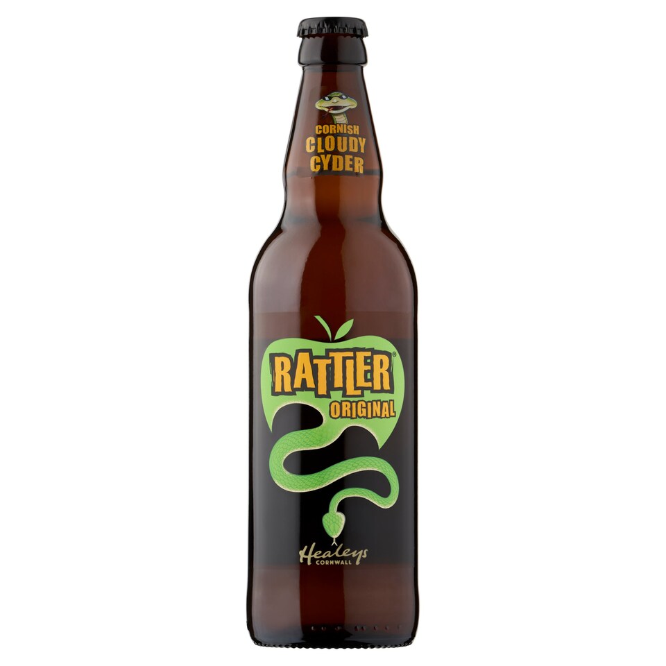 Healeys Cornish Rattler Original Cider 500ml Tesco Groceries