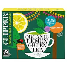 Clipper Organic Lemon Green Tea Bags 80's 160g