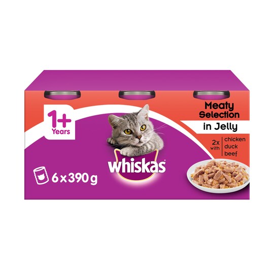Whiskas Adult Mixed Selection In Jelly Tesco Groceries