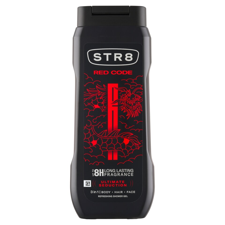 image 1 of STR8 Red Code Refreshing Shower Gel 3 in 1 400ml