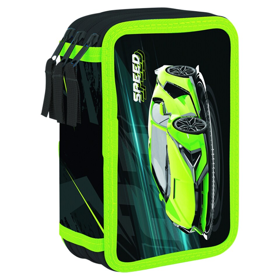 Obrázek 1 pro produkt Penál se 3 zipy prázdný pro kluky