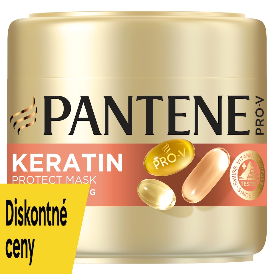 image 1 of Pantene Pro-V Inifnitely Long Keratin Protect Mask 300ml for Long, Weak Hair