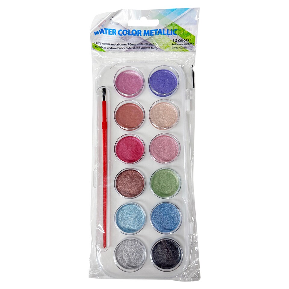 Water Color Metallic 12 Colours