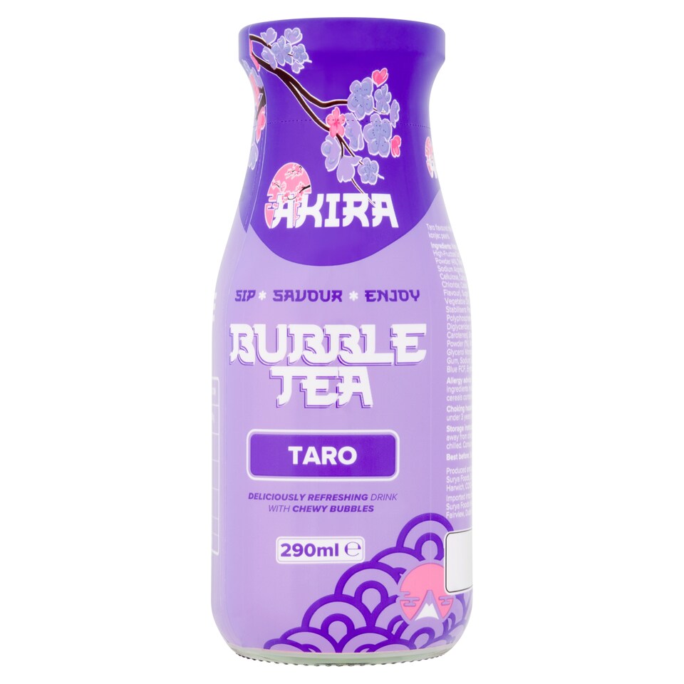 Akira Bubble Tea - Taro 290ml