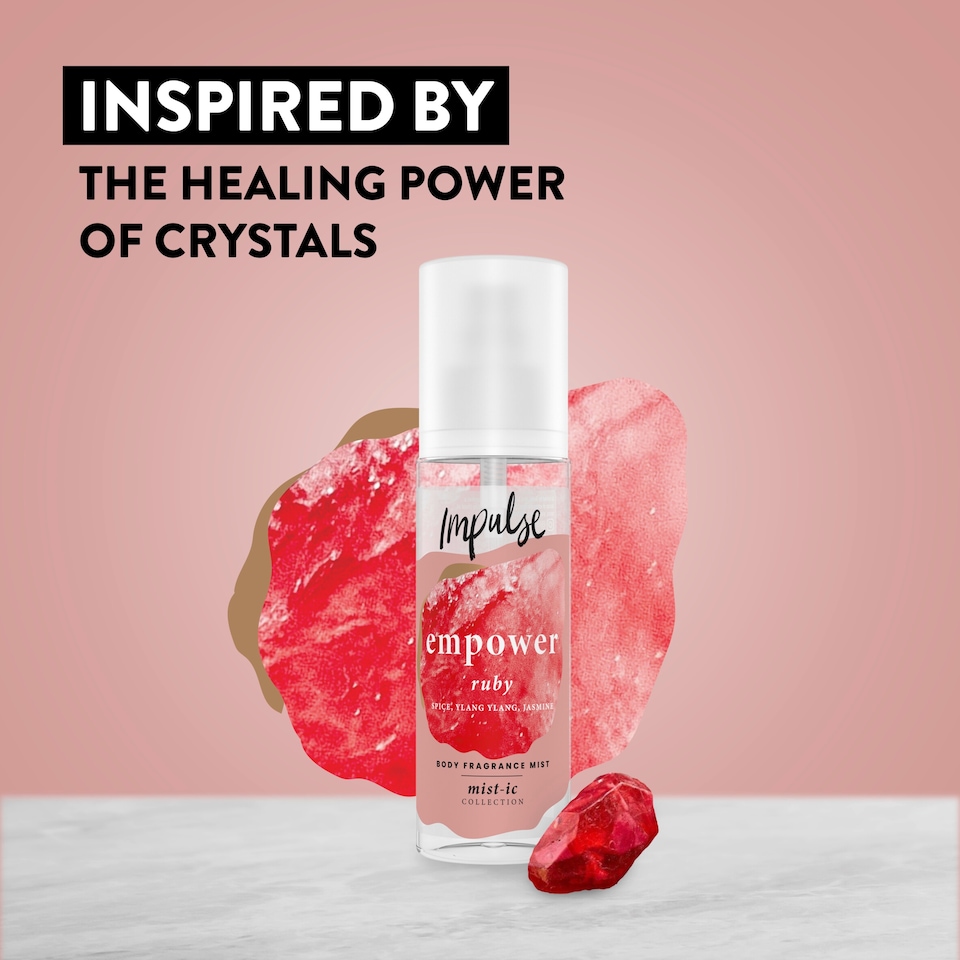 image 1 of Impulse Empower Ruby Body Fragrance Mist 150Ml