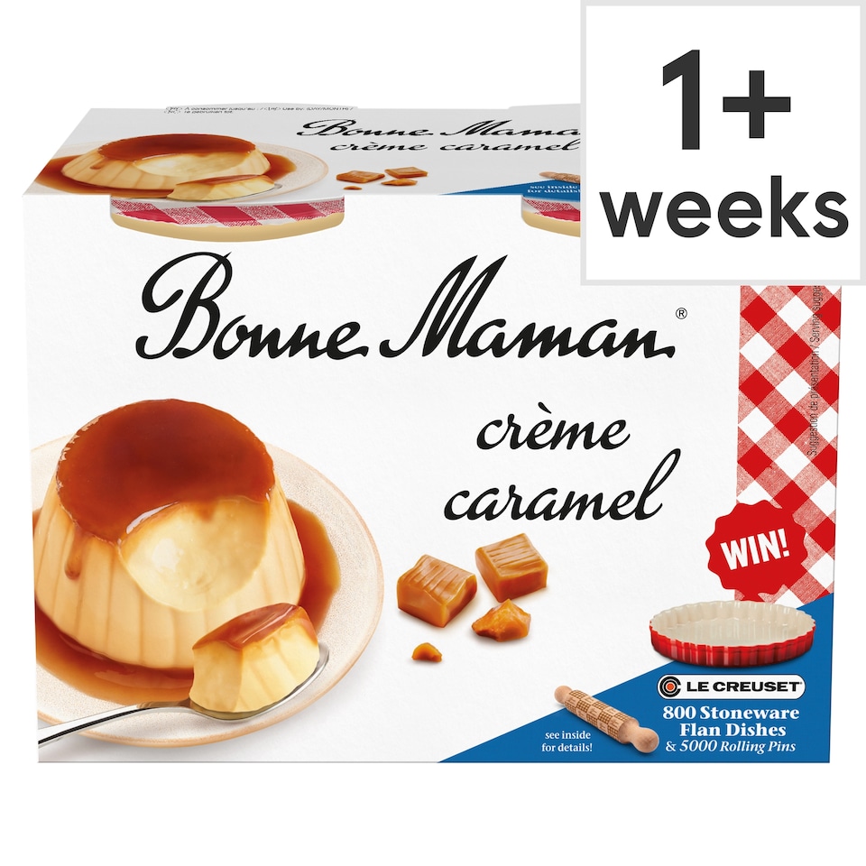 image 1 of Bonne Maman Creme Caramel Dessert 4 x 100g