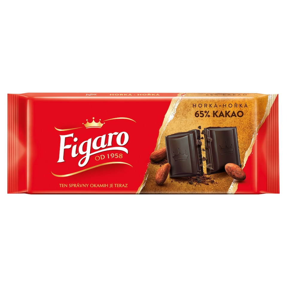 Figaro horká čokoláda 65% kakaa 80 g