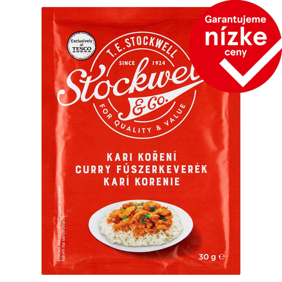 Tesco Karí korenie 30 g