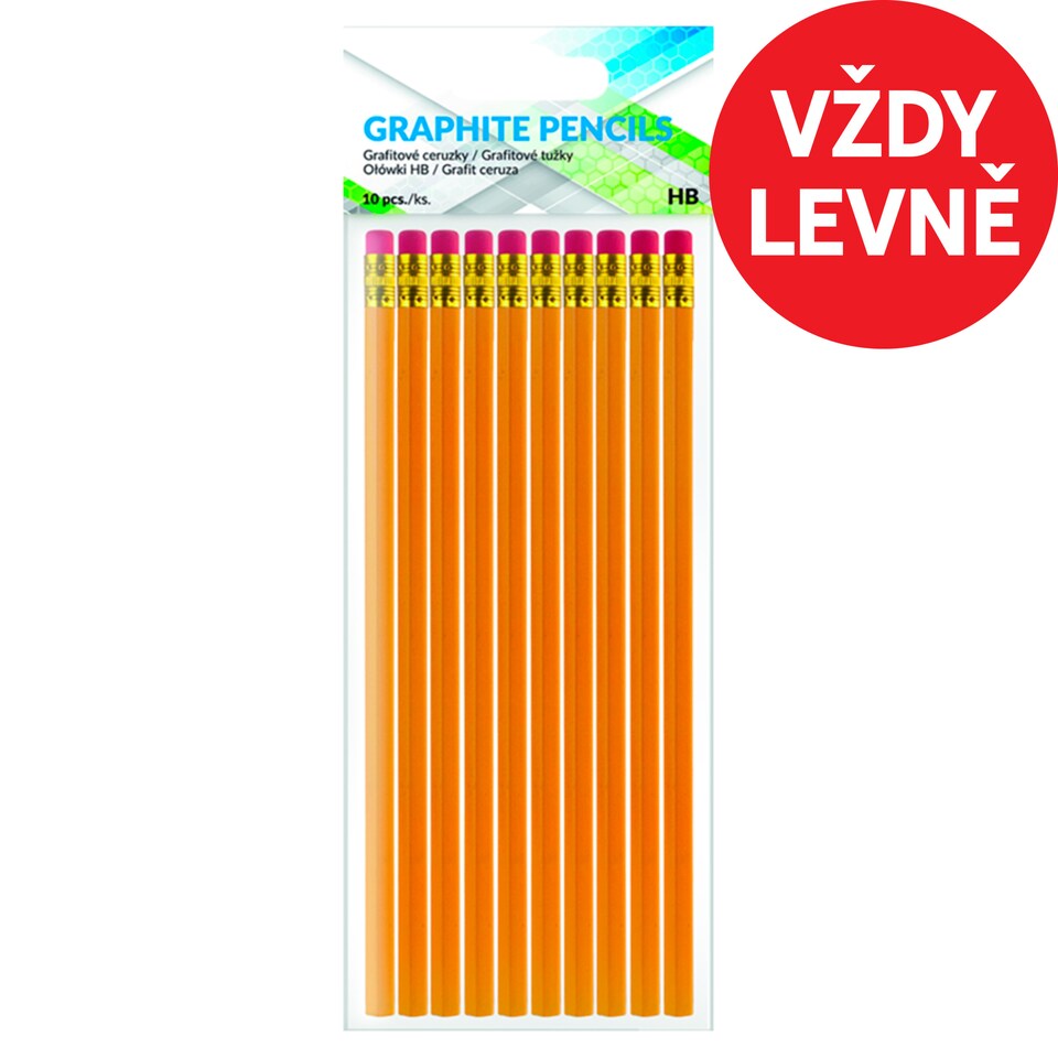 Graphite Pencils HB 10 pcs