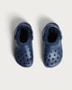 image 2 of F&F Boys Borg Lined Clogs in Navy