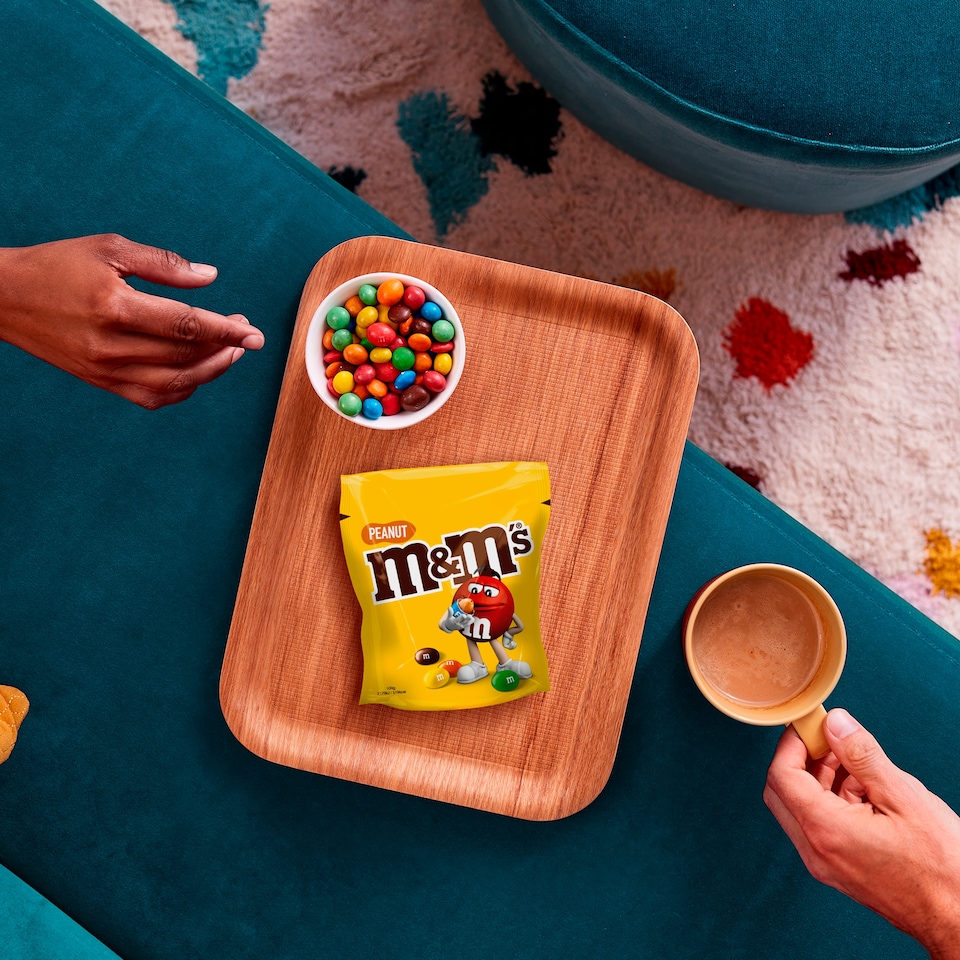 image 1 of M&M's Peanut Milk Chocolate Bag Pouch 112g