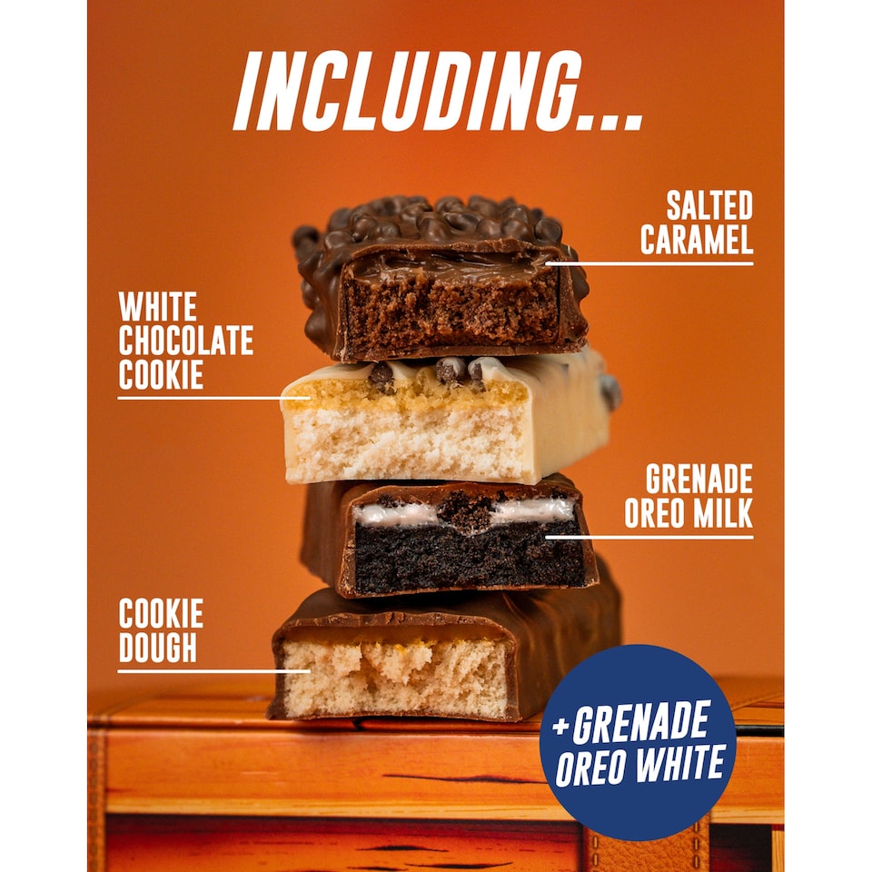 image 1 of Grenade Fan Favourites Selection Box - 10 x 60g