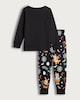 image 2 of Bluey Glow in the Dark Halloween Print Pyjama Set in Multi