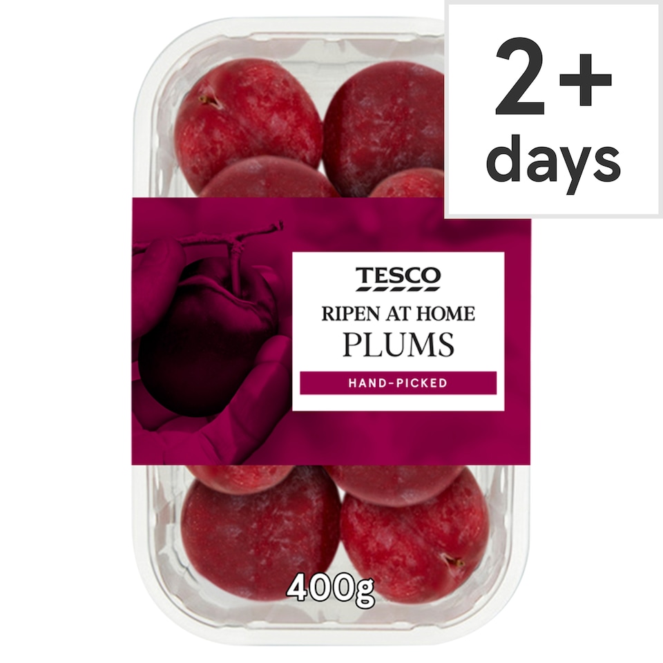 image 1 of Tesco Plums 400G
