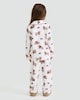 image 3 of F&F Curtis The Dog Bow Print Shirt and Trousers Pyjamas in Multi