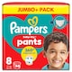 image 1 of Pampers Baby-Dry Nappy Pants Size 8 Jumbo+ Pack 44 Pack