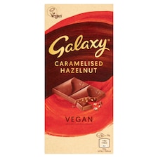 Galaxy Vegan Caramelised Hazelnut Bar 100G