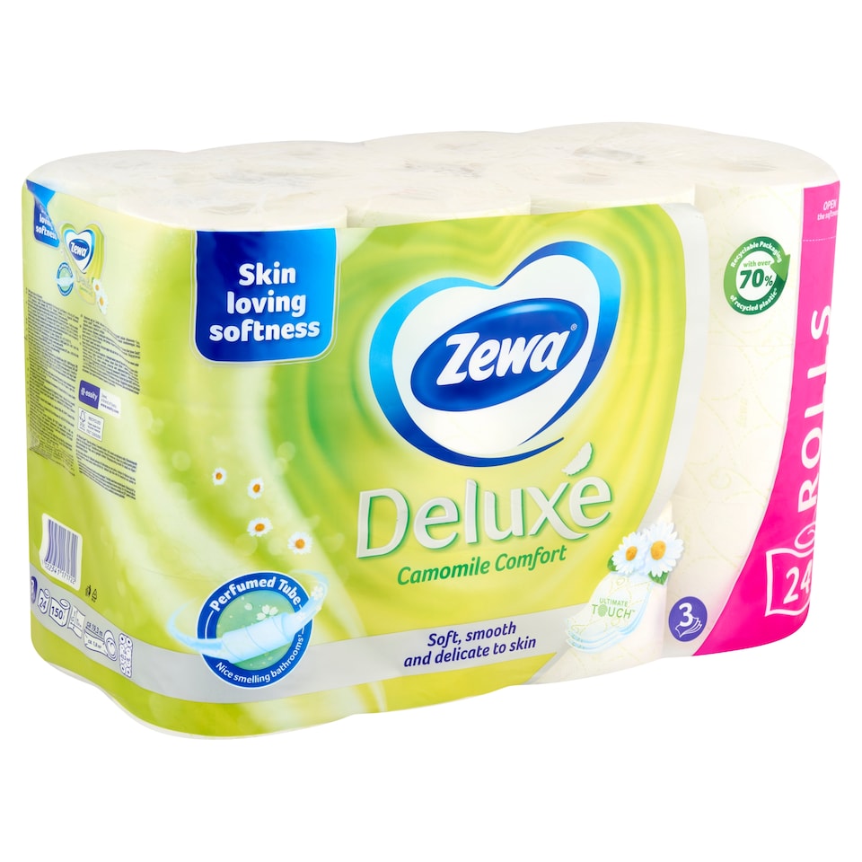 Zewa Deluxe Camomile Comfort toalettpapír 3 rétegű 24 tekercs 1. kép