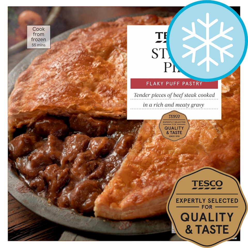 Tesco Steak Pie 700G