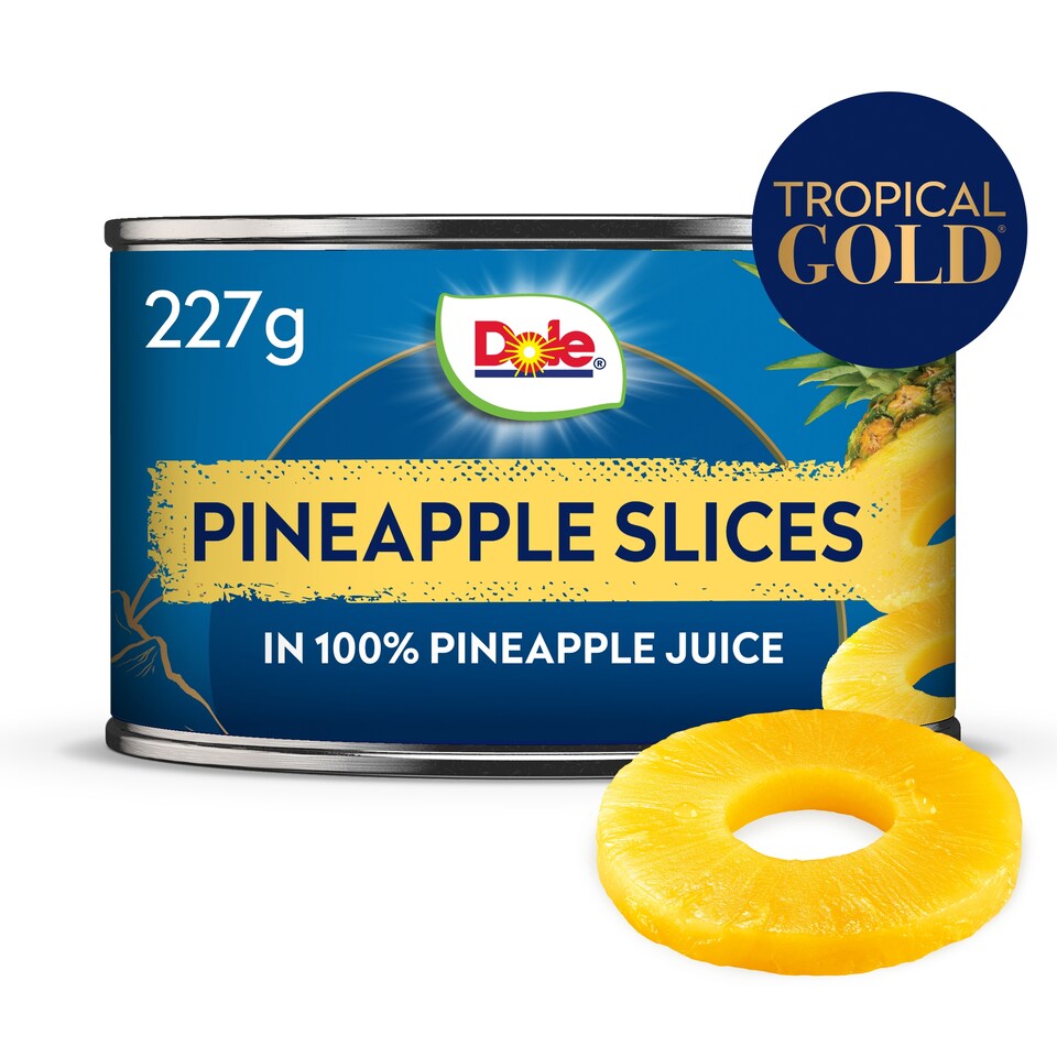 image 1 of Dole Tropical Pineapple Slices In Juice 227G