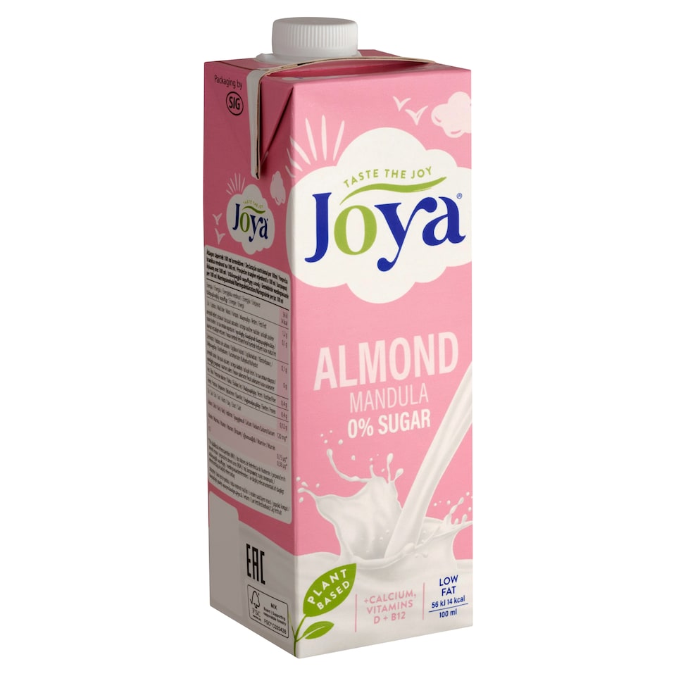 image 1 of Joya UHT Almond Drink with Calcium, Vitamins D and B12 1 l