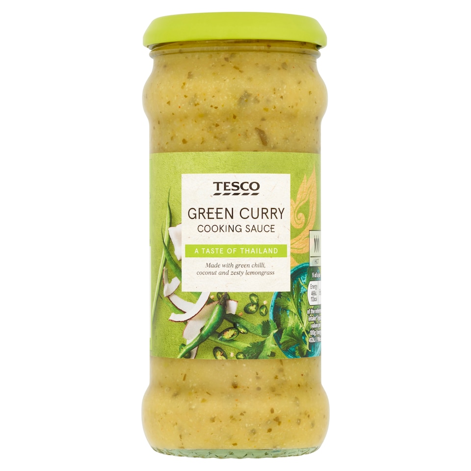 Tesco Green Thai Curry Cooking Sauce 340G