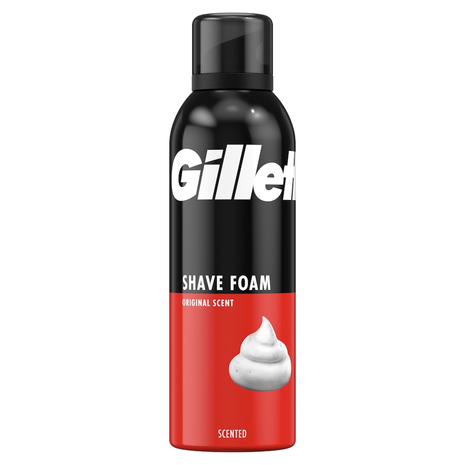 image 1 of Gillette Classic Original Scent Pena Na Holenie, Rýchle A Ľahké Holenie, 200ml