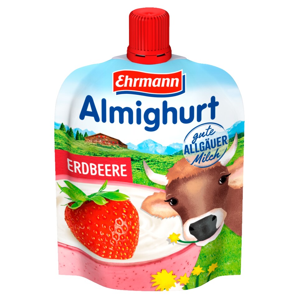 Ehrmann Almighurt to Hand Strawberry 100g
