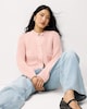 image 3 of F&F Chunky Knitted Cardigan in Pink