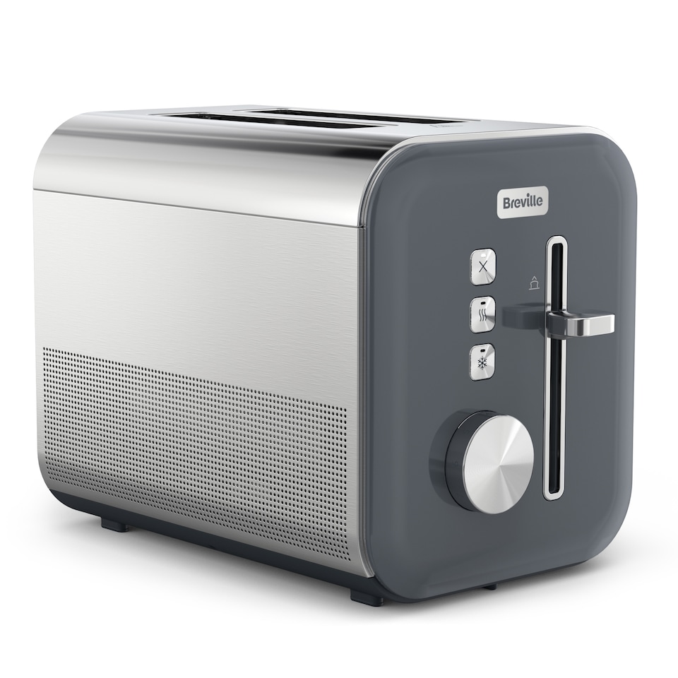 image 1 of Breville High Gloss 2 Slice Toaster Grey